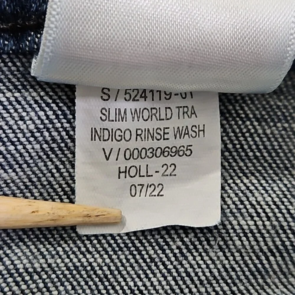 Banana Republic Watershed Mill Valley Denim Jeans Men's 33x30 Slim‎ Fit Blue EUC